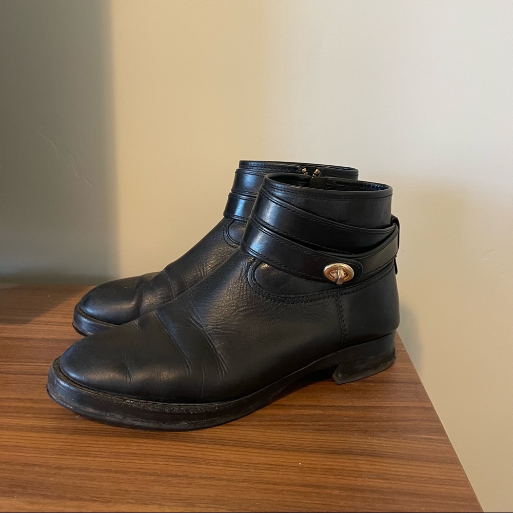 Coach Elton Black Chelsea Boot